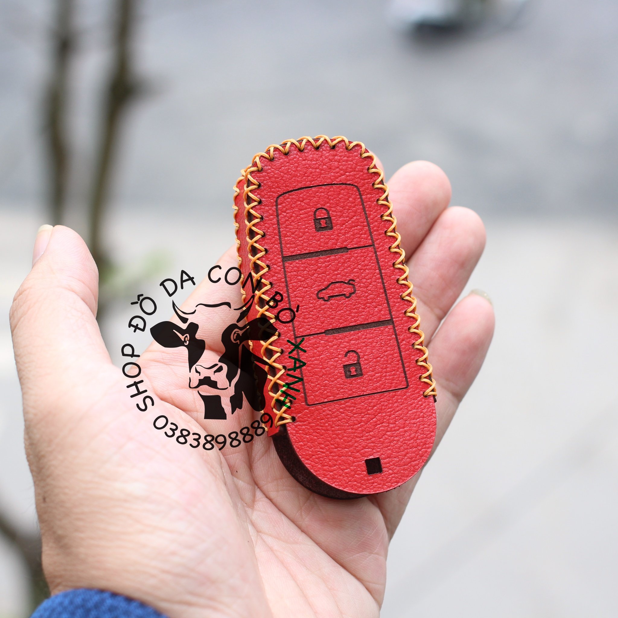 Bao da chìa khoá Zoyte Z8 handmade da thật