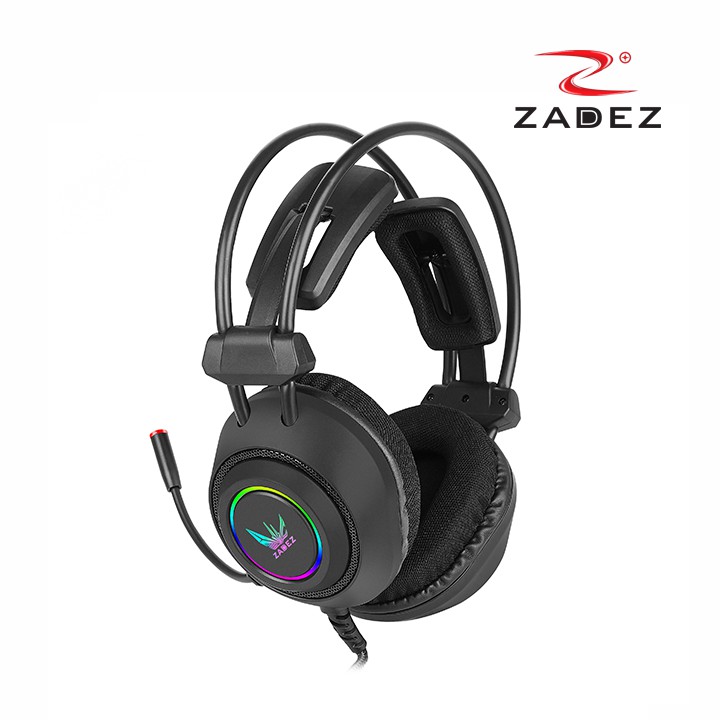 Tai Nghe Gaming ZADEZ GT326P Micro Lọc Ồn, Âm Thanh 7.1 Đèn LED RGB, Xoay 360 Độ - Hàng Chính Hãng