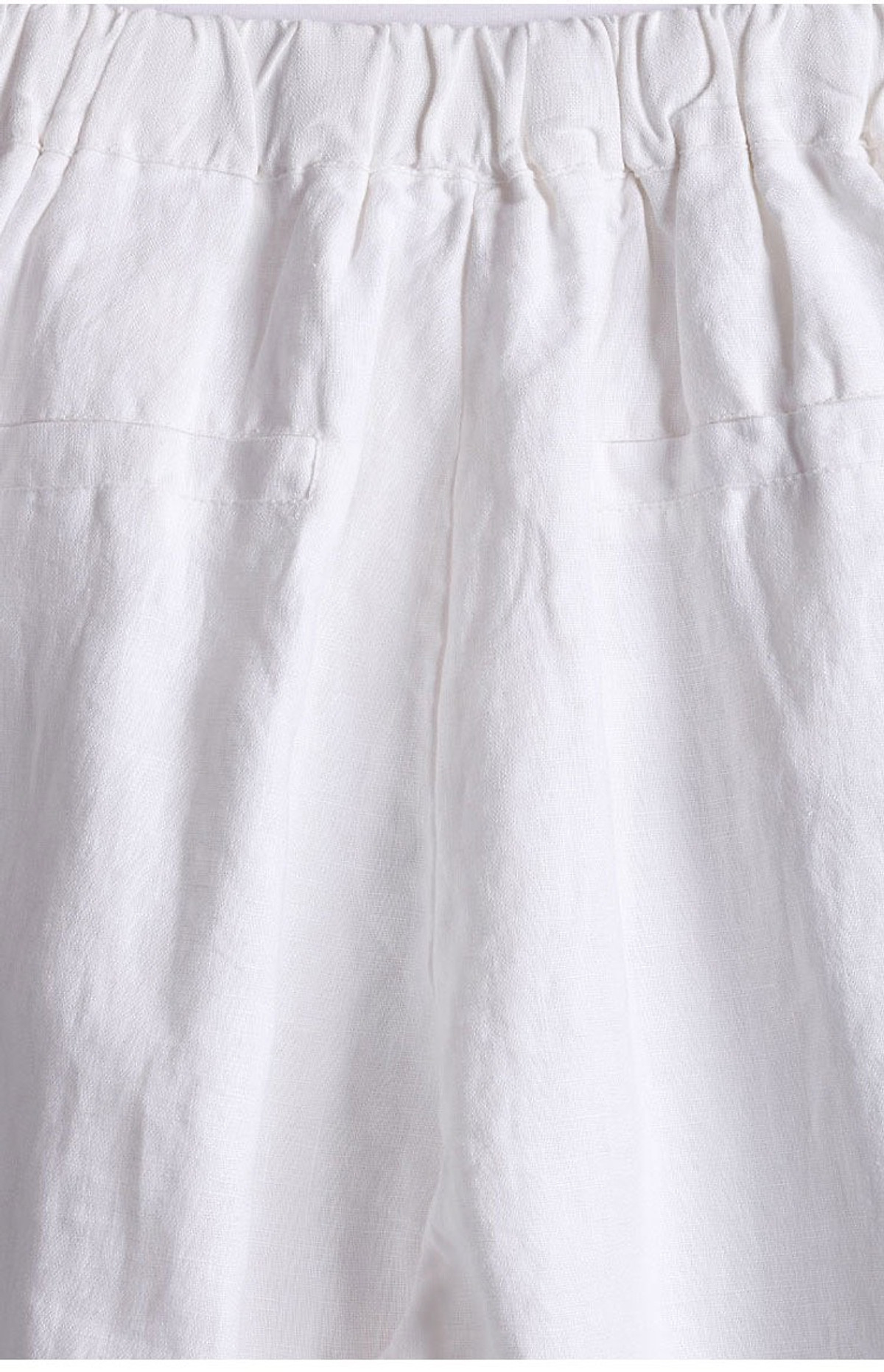 Set Đầm Suông Linen ngắn tay cồ tim kèm Quần ống rộng