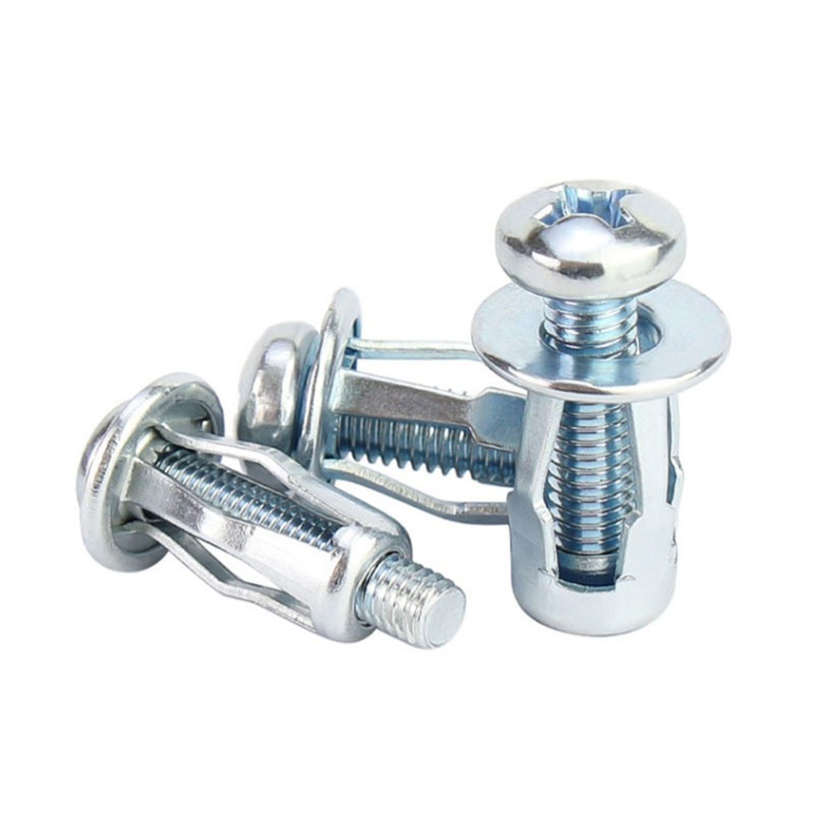 10Pcs Petal Expansion Nut Expansion Plug for Lamp Installation Wall Cabinets