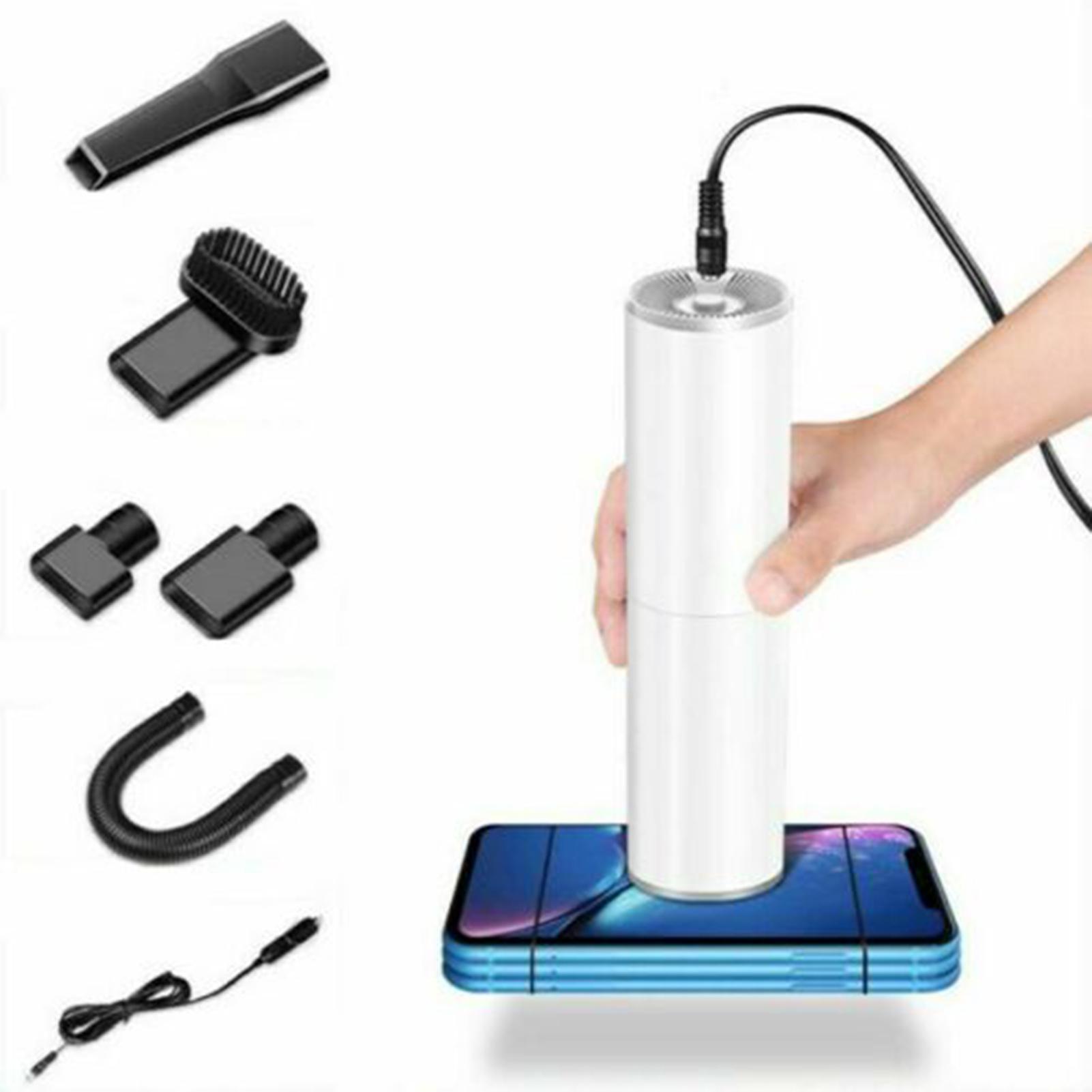 Máy hút bụi cầm tay 120W nhỏ gọn màu trắng