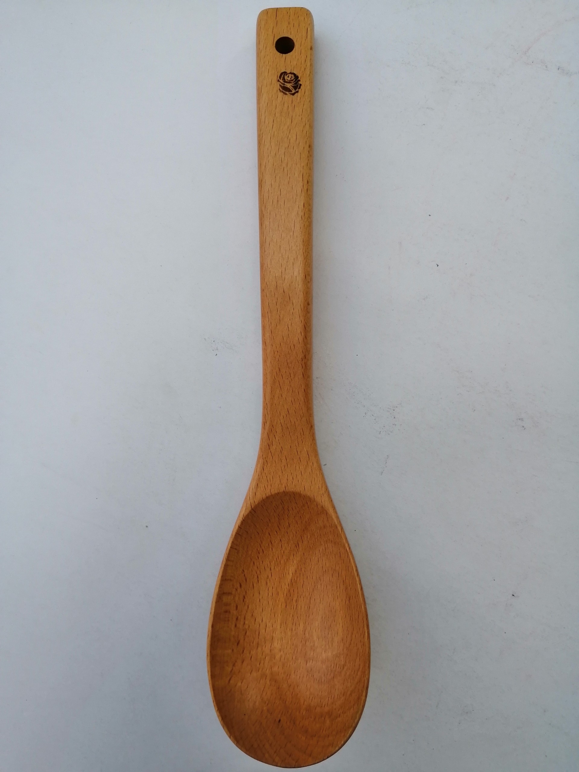 Muỗng Múc Canh Rau Có Đế Chân - Vá Gỗ TS03 ( 30 x 6.5 cm ) - Đồ Gỗ Nhà Bếp Thương Hiệu Trường Sơn
