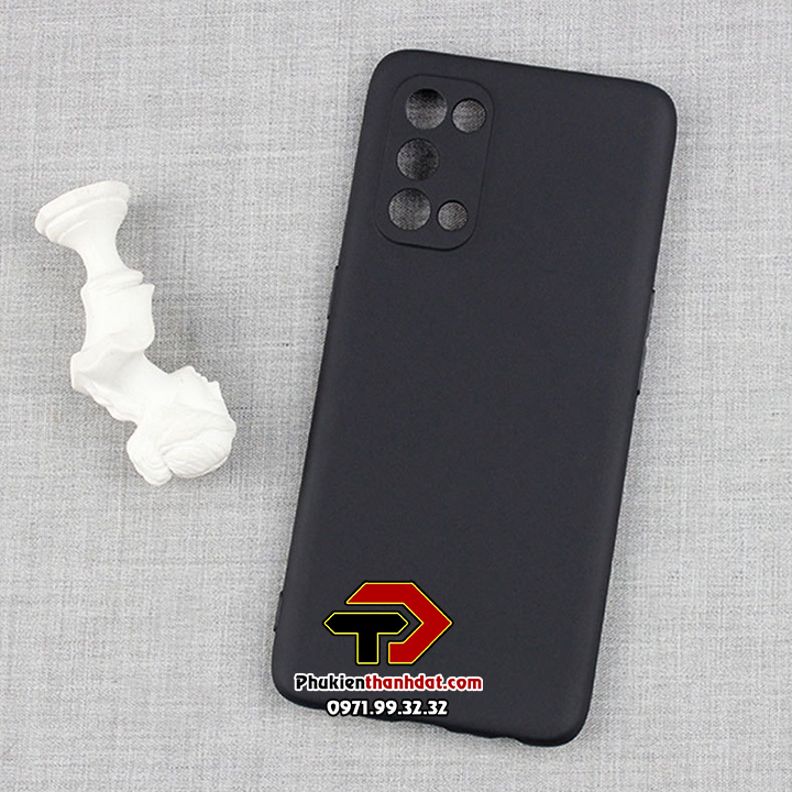 Ốp lưng dành cho OPPO Reno6 Z 5G, Reno5 5G dẻo màu đen bảo vệ camera sau
