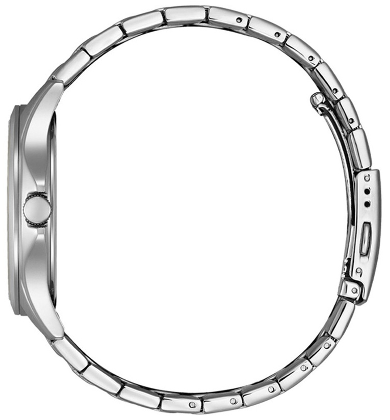 Đồng Hồ Nam Citizen Pin-Quartz Dây Thép Không Gỉ BF2021-82A - Mặt Trắng (41mm)