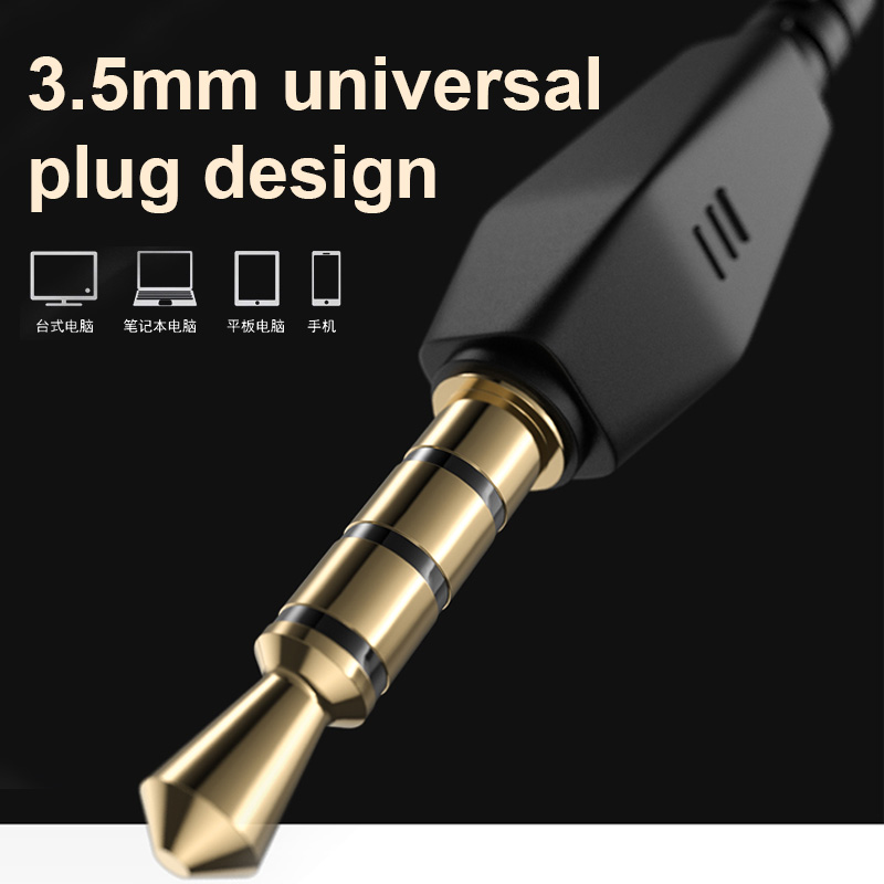 Transparent In-Ear Earphone Subwoofer Stereo Bass Earbuds Earphone With Mic