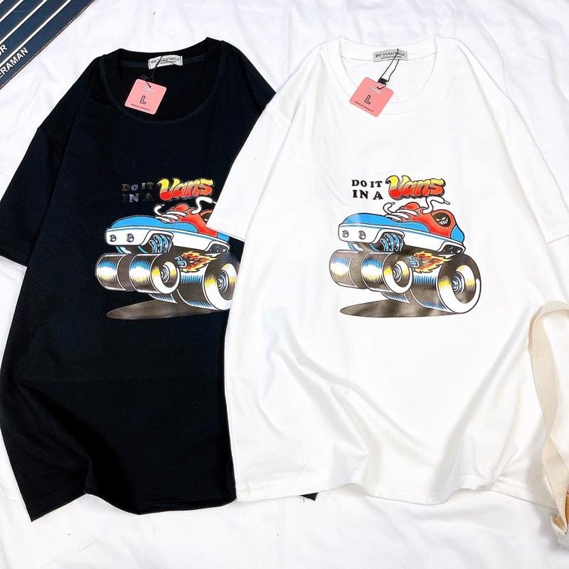 Áo Thun Tay Ngắn UNISEX XE - Hình chụp thật