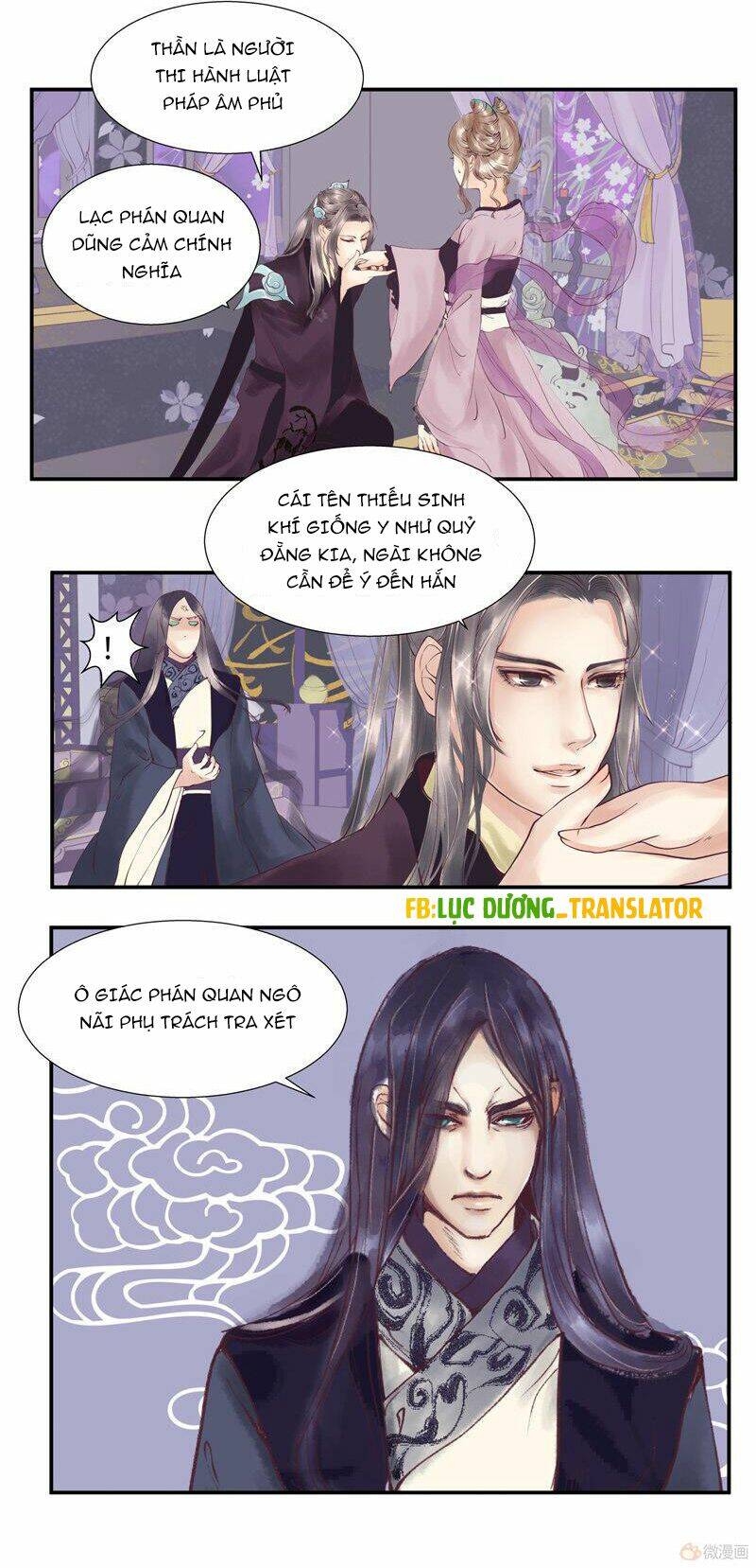 nhật ký chạy trốn diêm la điện chapter 3 2