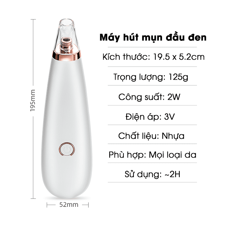 Máy hút mụn cầm tay cao cấp BLack Head Detector