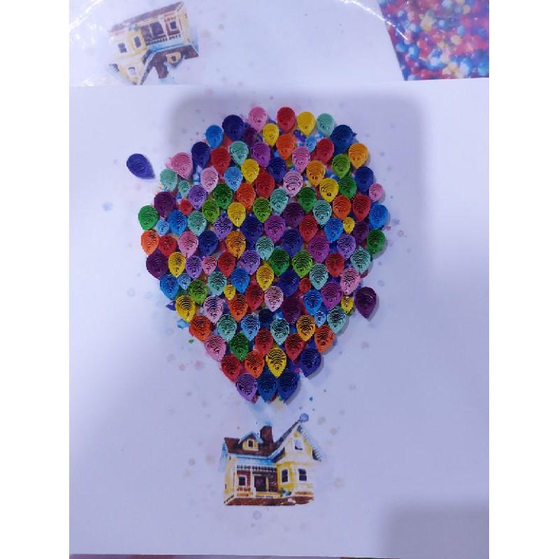 THIỆP QUILLING 15X15CM NHIỀU MẪU