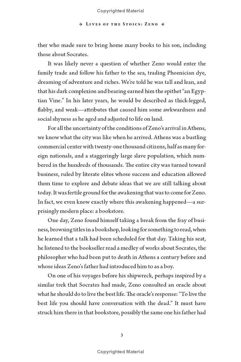 Sách ngoại văn: Lives Of The Stoics