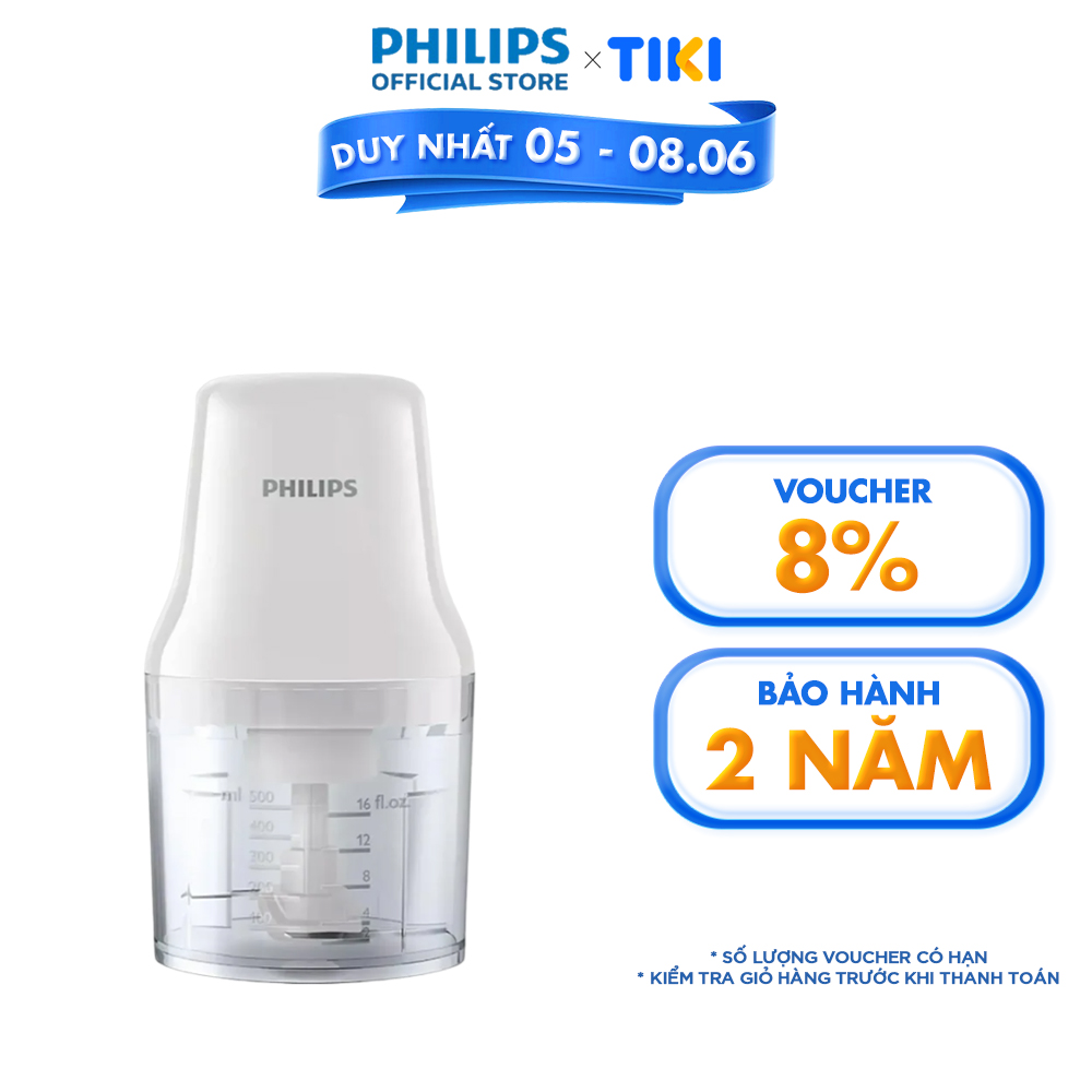 Máy xay thịt Philips HR1393/00 - Hàng Chính Hãng