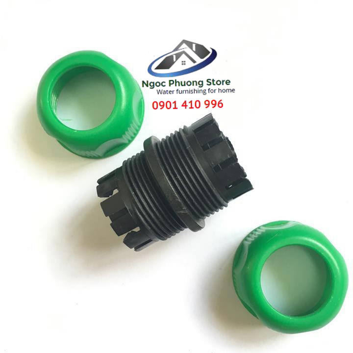 Cút nối nhanh hai đầu nối ống mềm làm vườn 18mm-21mm AQUAMATE ĐÀI LOAN W3250