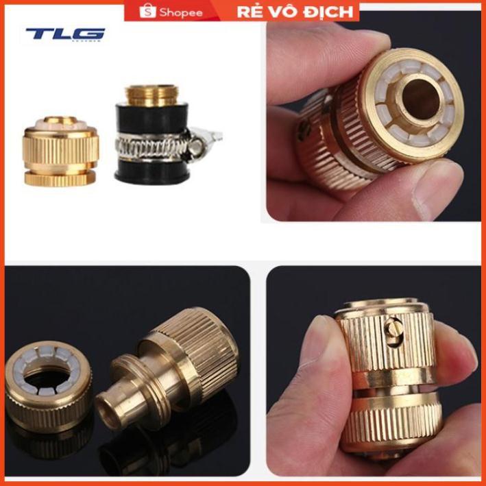 Bộ dây vòi xịt nước rửa xe, tưới cây . tăng áp 3 lần, loại 20m 206318 đầu đồng,cút đồng,+ tặng đai