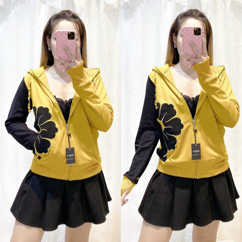 Áo khoác nỉ thun coton da cá chống nắng cao cấp nhiều màu MS02 Freesize 40- 56kg
