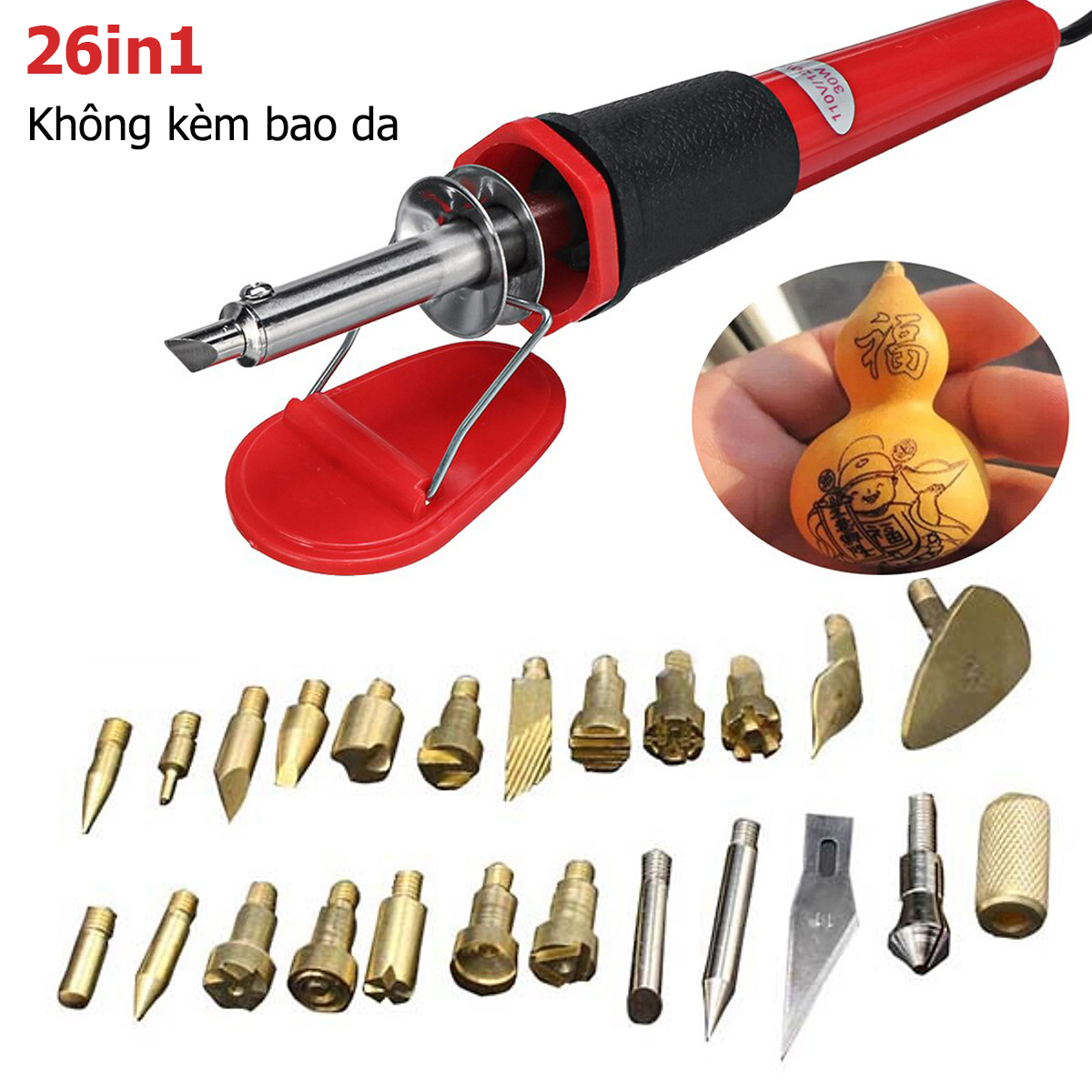 Bút lửa nhiệt viết vẽ lên gỗ
