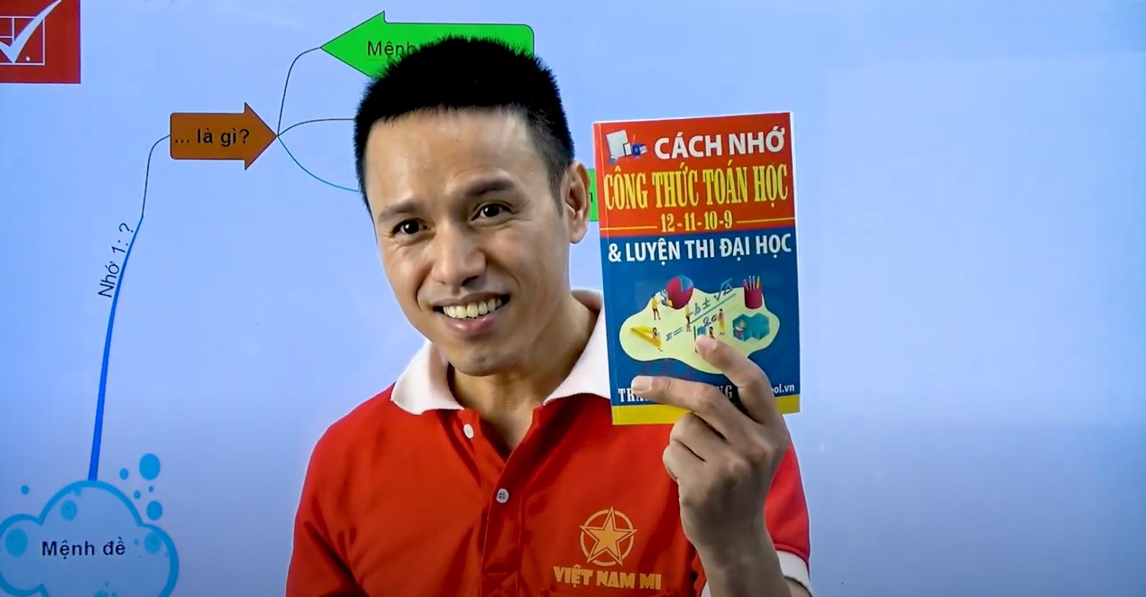 Sách Cách nhớ Công thức Toán Học 12-11-10-9.