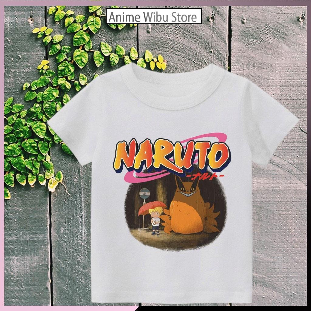 Áo thun nam và nữ, Áo phông trẻ em in hình Uchiha itachi Naruto,Kakashi và nhiều nhân vật khác