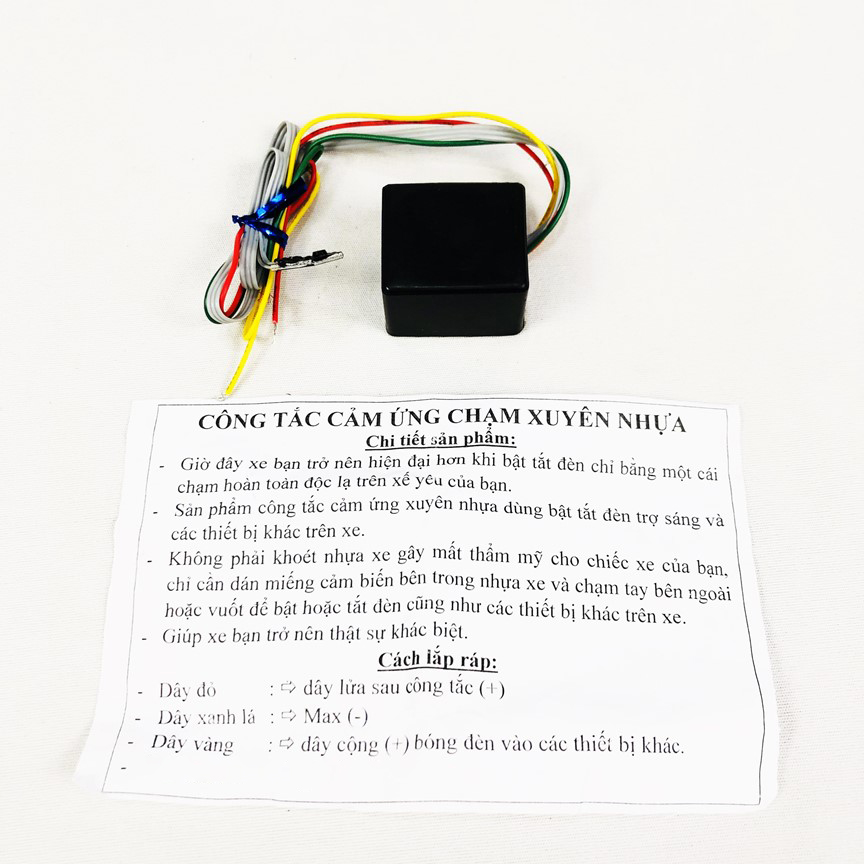 Công tắc Cảm ứng chạm xuyên nhựa Green Networks Group