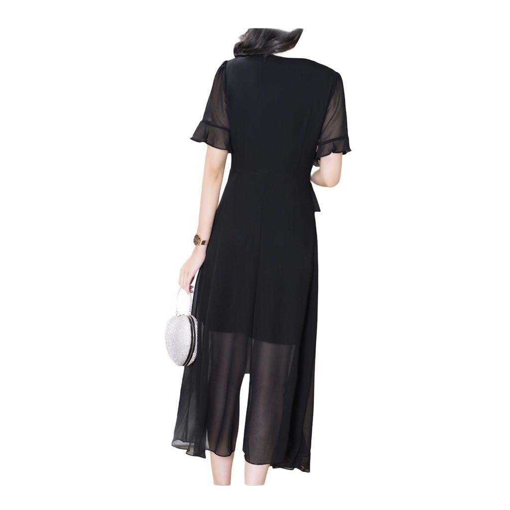 đầm dự tiệc sang trọng cao cấp ( thời trang trung niên Anitagreen) tv70-121