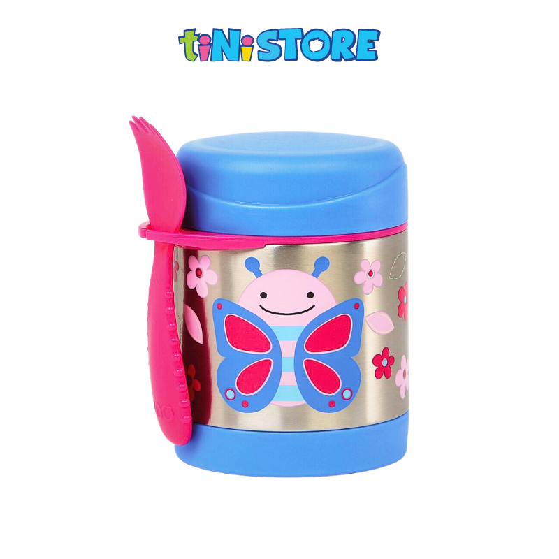 tiNiStore-Hộp đựng thức ăn giữ nhiệt Zoo Skip Hop - Bướm 252381