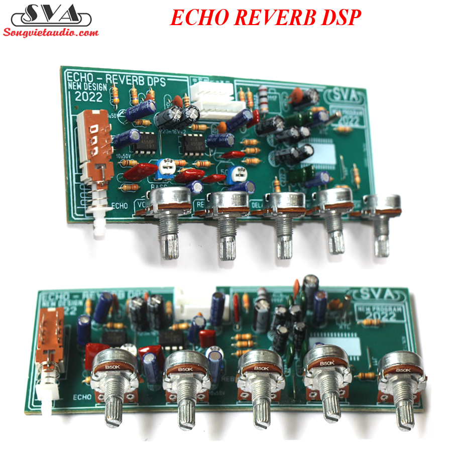 MẠCH ECHO REVERB 5 VOLUME - KÈM DÂY