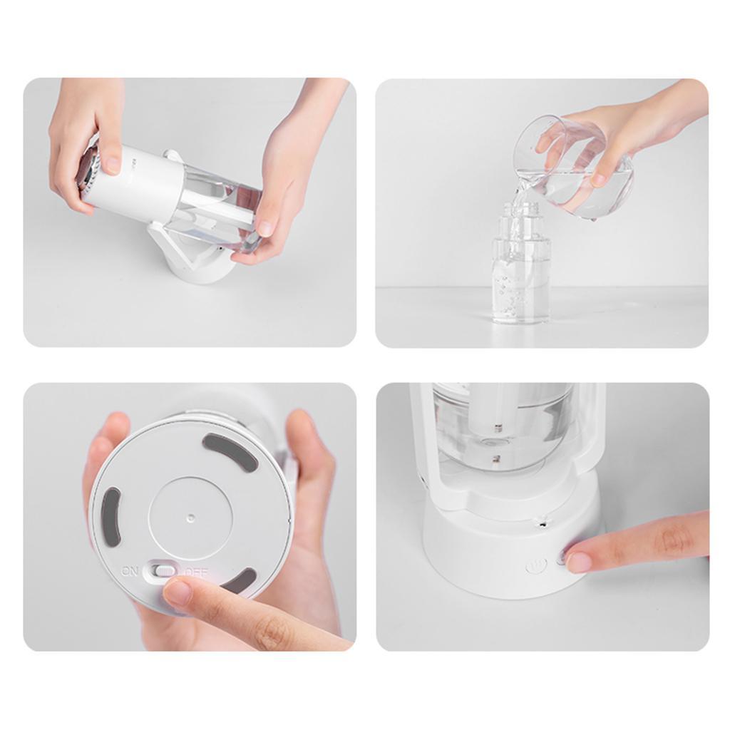 Mini Air Humidifier Aroma 230ml Water Tank With 7 Colorful Light