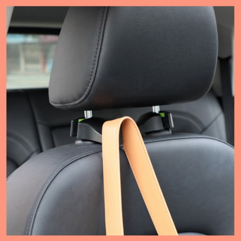 Bộ 2 Móc Treo Đồ Tiện Dụng Sau Lưng Ghế Xe Hơi Ô Tô