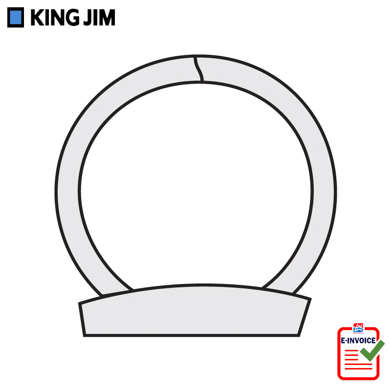 Bìa còng nhẫn King Jim A4 25mm 612GSV