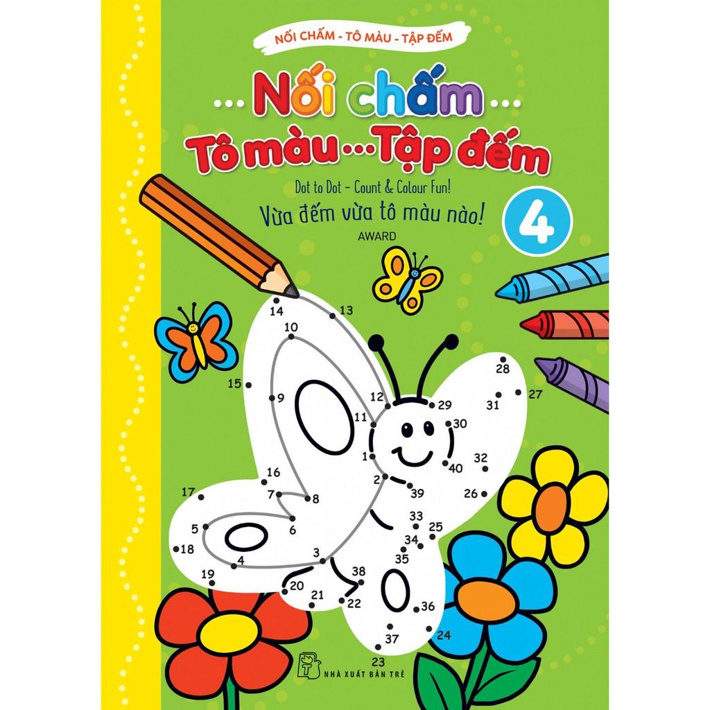 Nối Chấm,Tô Màu, Tập Đếm - Bản Quyền