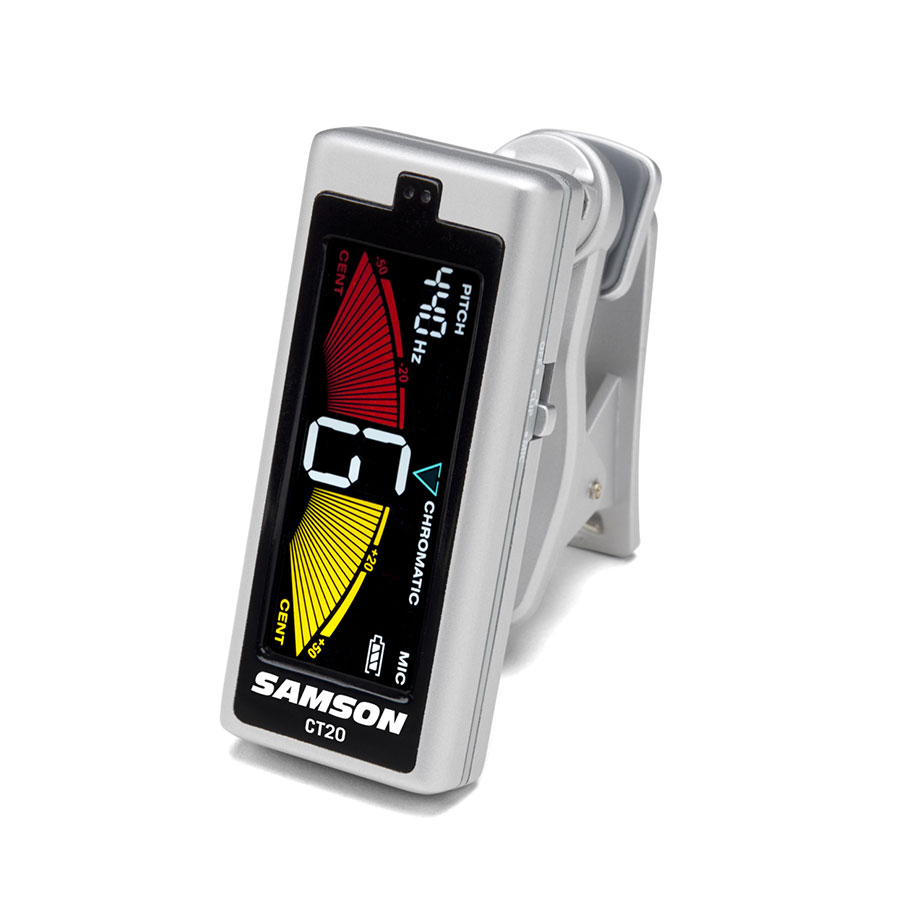 Clip-on Tuner Cho Guitar Samson CT20 - Nhập Khẩuw