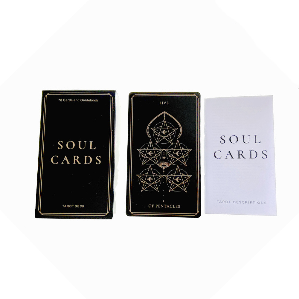 Bộ Bài Soul Cards Tarot Deck 78 Lá Bài 7x12 Cm Tặng Đá Thanh Tẩy