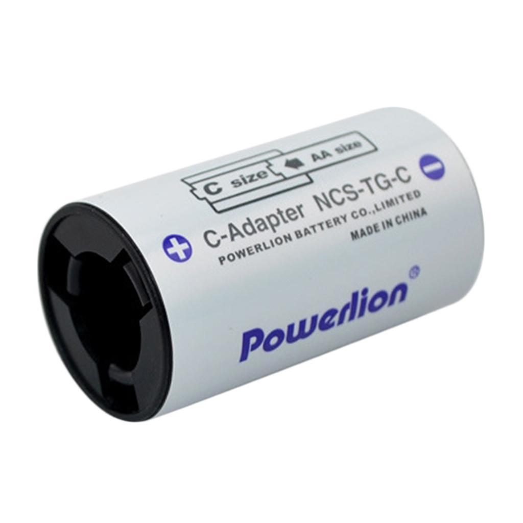 AA To C Battery Adapter Converter AA To Parallel Battery Holder,