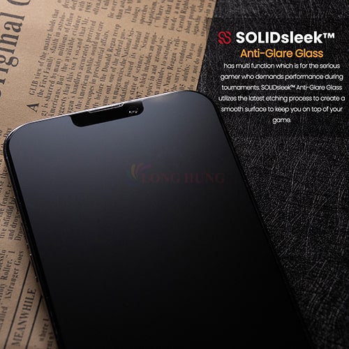 Dán màn hình cường lực Full viền chống vân tay Zeelot dành cho iPhone 15 Pro Max/15 Pro/15 Plus/15/14/13/12/11 - Hàng chính hãng