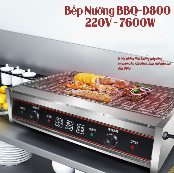 Bếp Nướng Điện Không Khói BBQ Công Suất Lớn Điện 220V