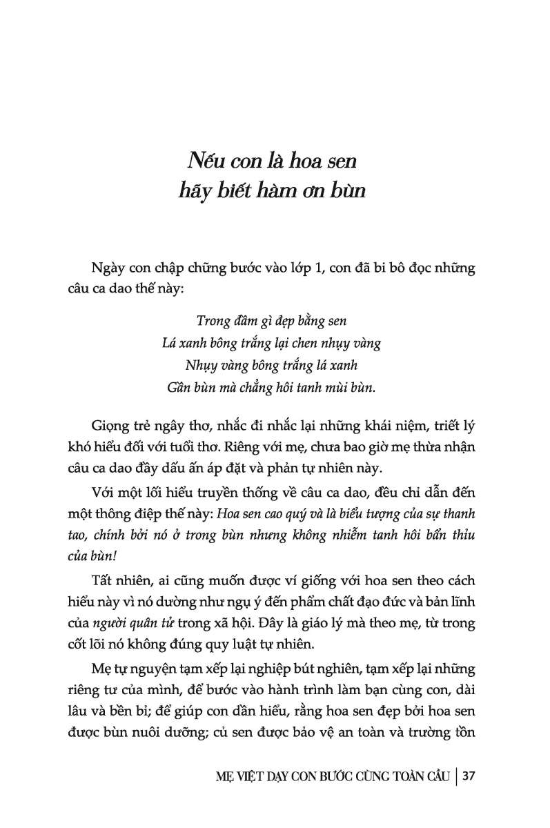 Mẹ Việt Dạy Con Bước Cùng Toàn Cầu - (Bìa Cứng) - TV