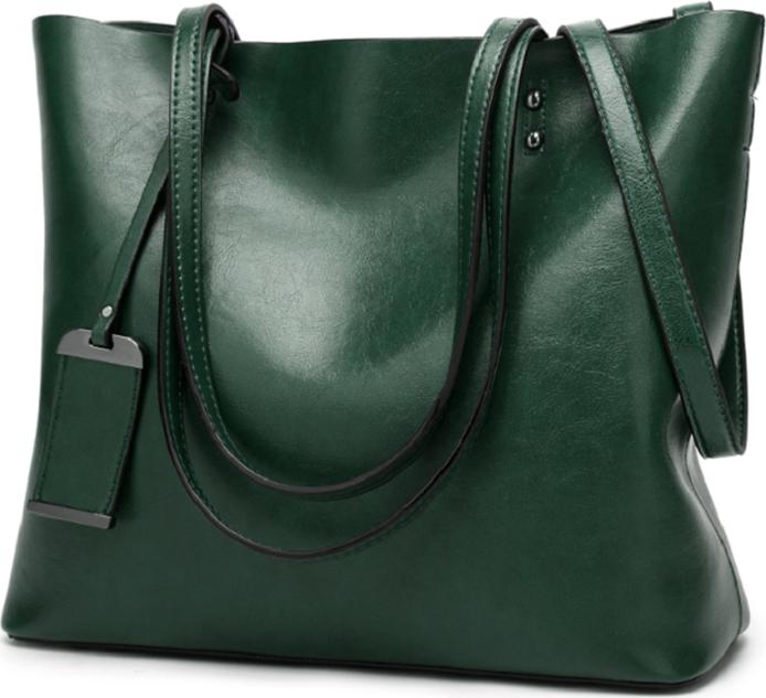Women's Casual Handbag Shoulder Bag Large Capacity PU Leather Tote Bag