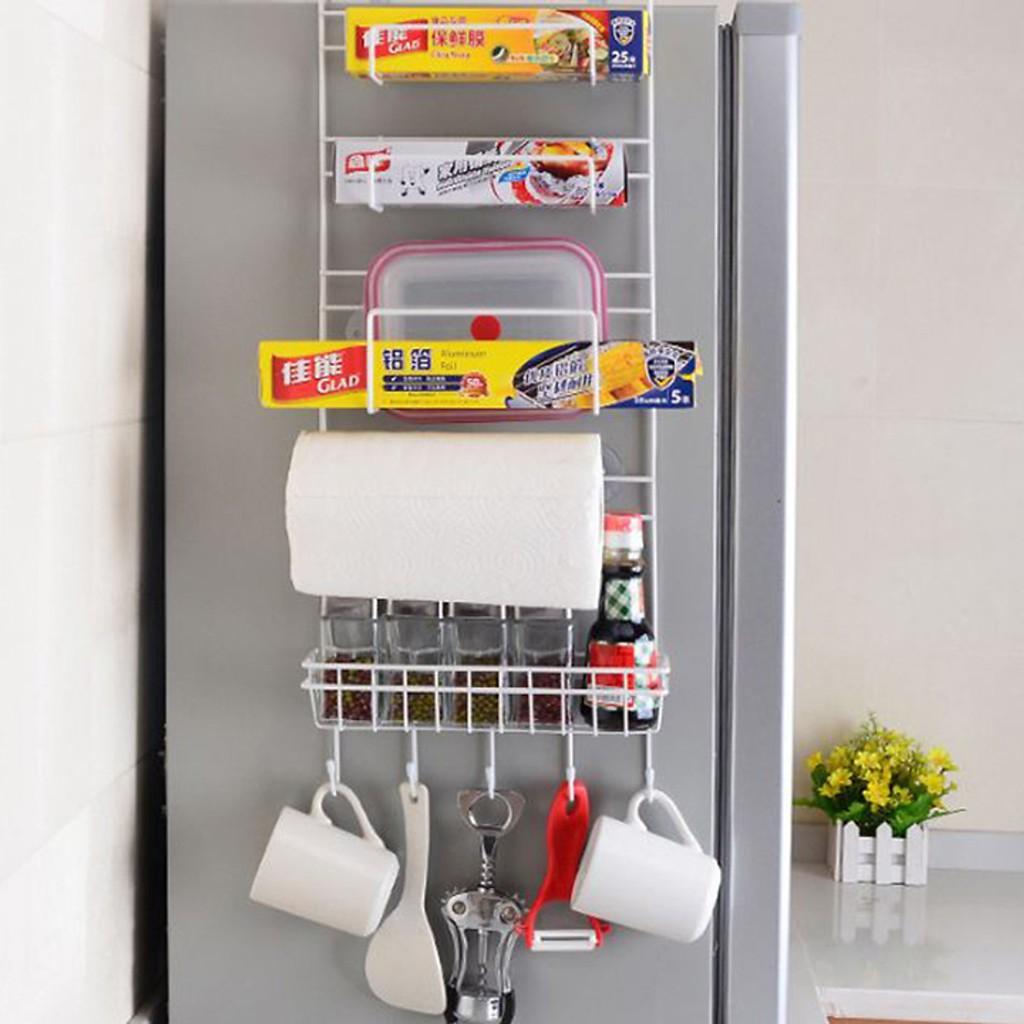 Gía để đồ đa năng cạnh tủ lạnh
