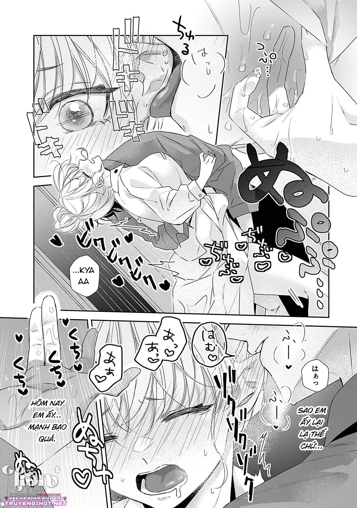 [18+] bị em trai nhà bên dụ dỗ rồi!!! chapter 8.2 9