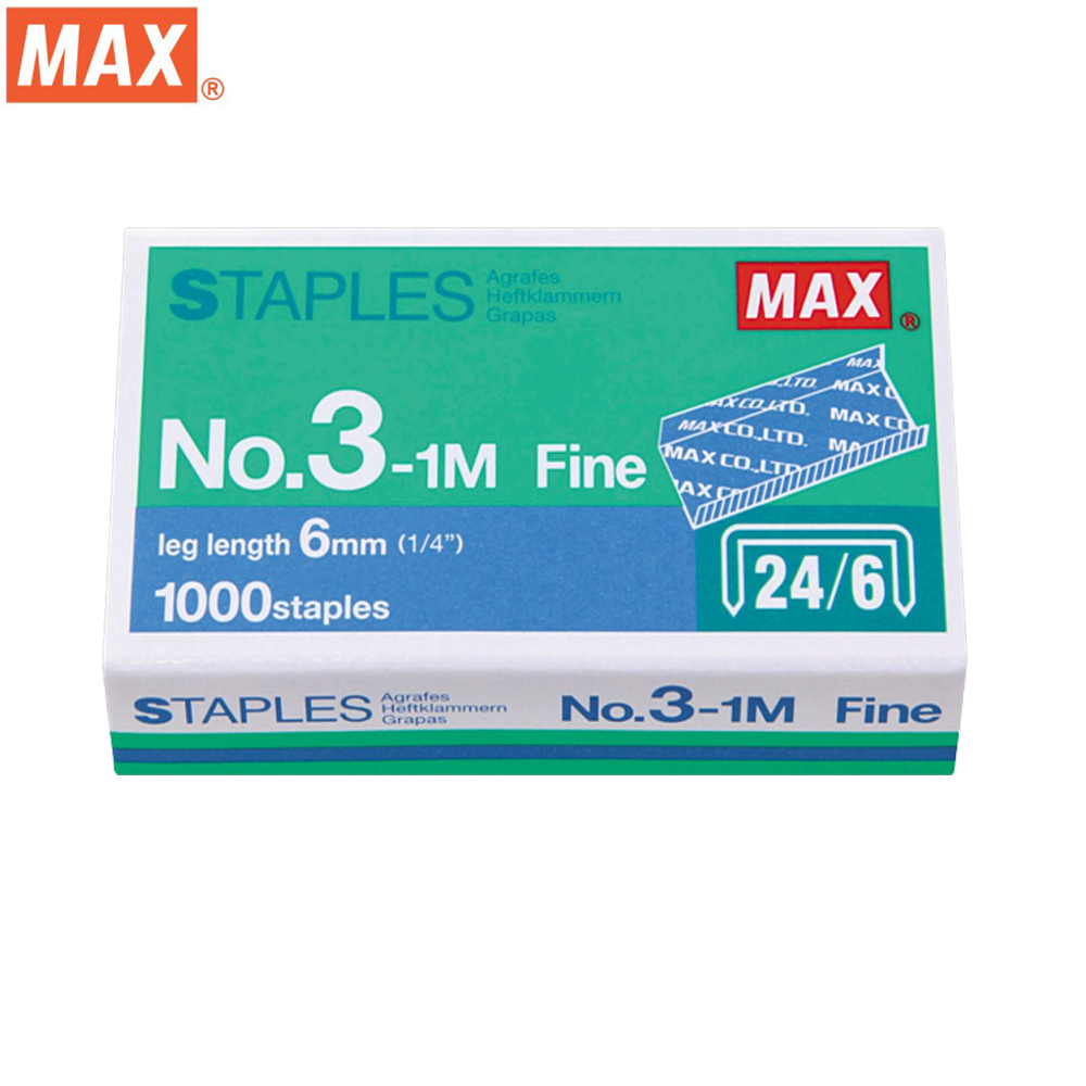 Set 20 hộp kim bấm số 3 Max No.3-1M