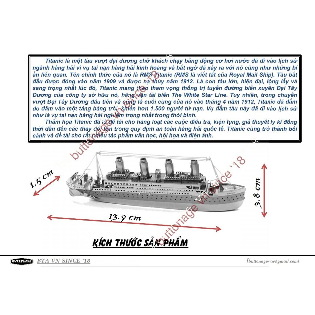 Mô Hình Lắp Ráp 3d Tàu Titanic