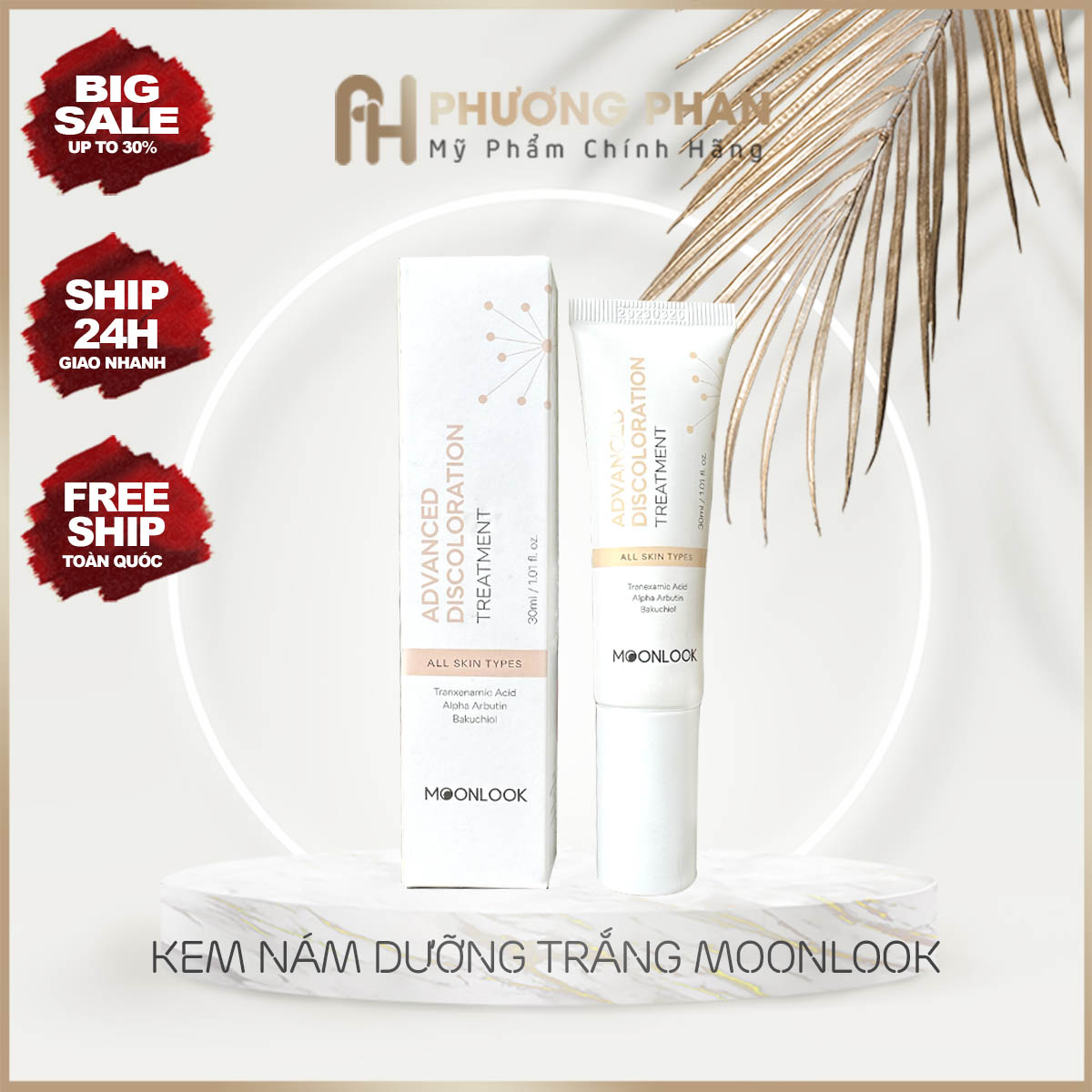 Kem Nám Moonlook Advanced Discoloration Treatment