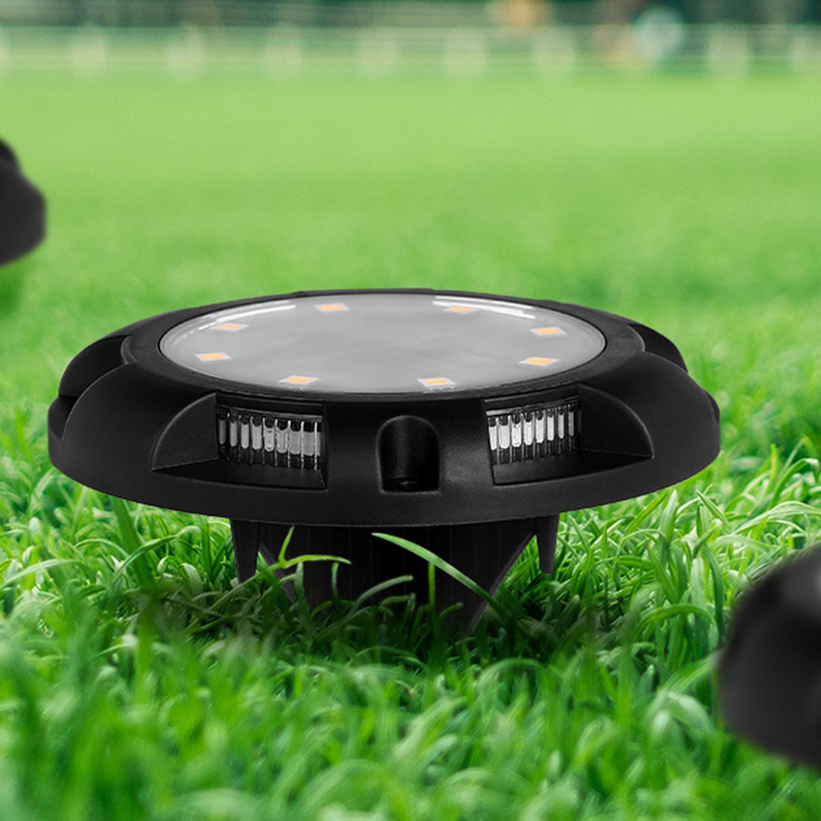 LED Solar Ground Lights Buried Lights Pathway Yard Lawn Lamp