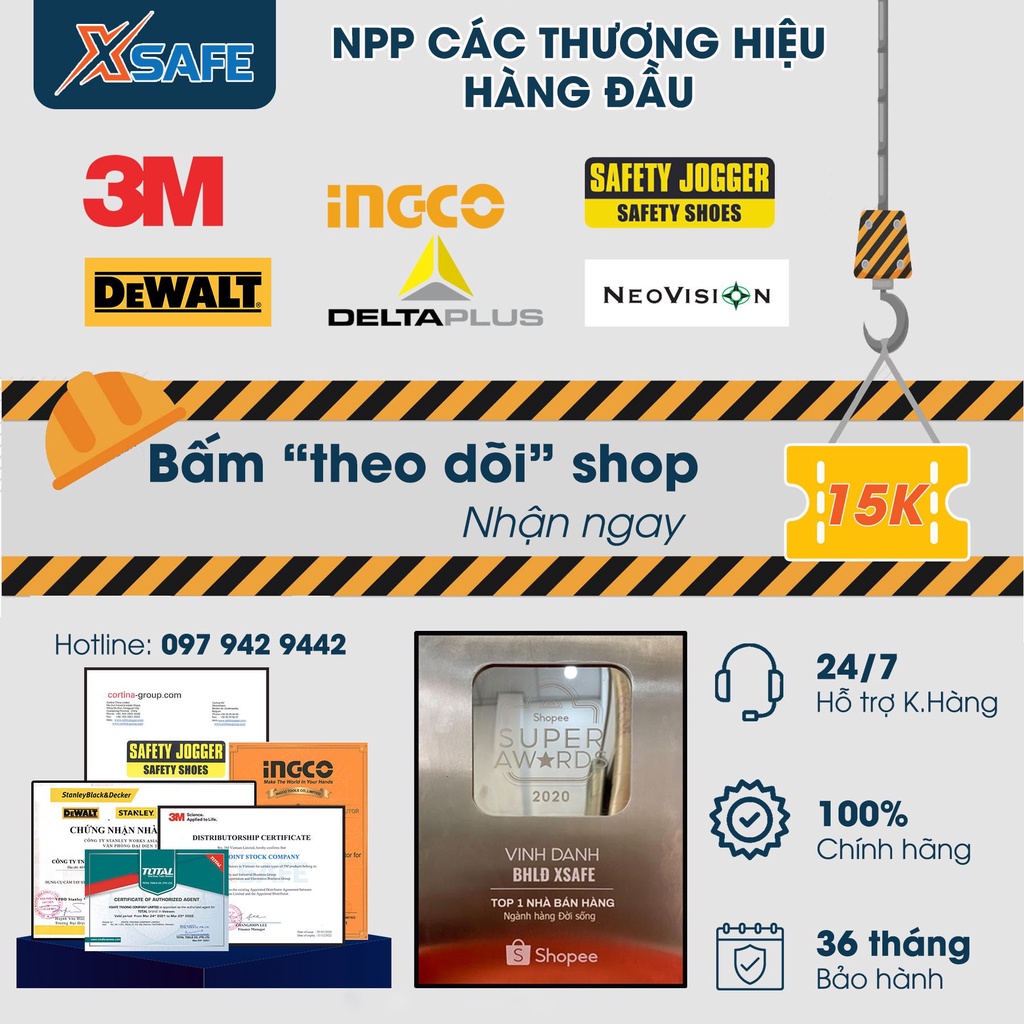 Hộp đựng đồ nghề TOTAL TPBX0172 Thùng đồ nghề khóa kim loại tải trọng tối đa 15kg, chất liệu nhựa PP cứng cáp, bền bỉ