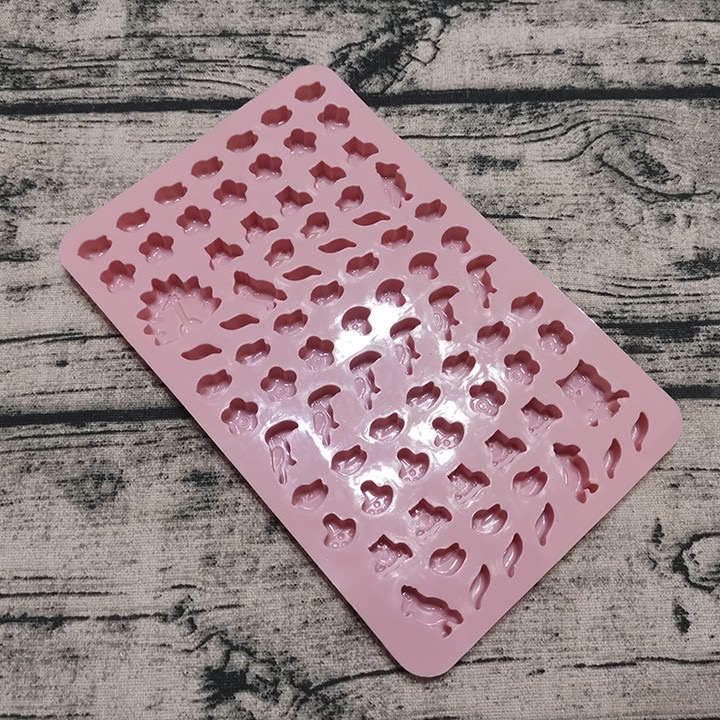 Khuôn silicon kẹo dẻo động vật