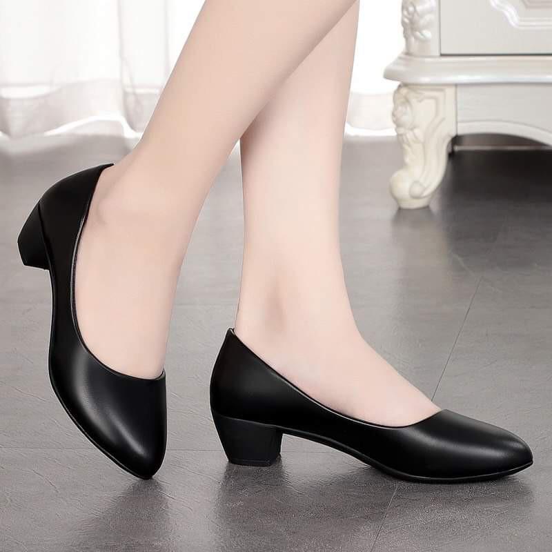 GIÀY CAO GÓT 3cm MẪU CÔNG SỞ SIZE 36,37,38,39,40,41,42