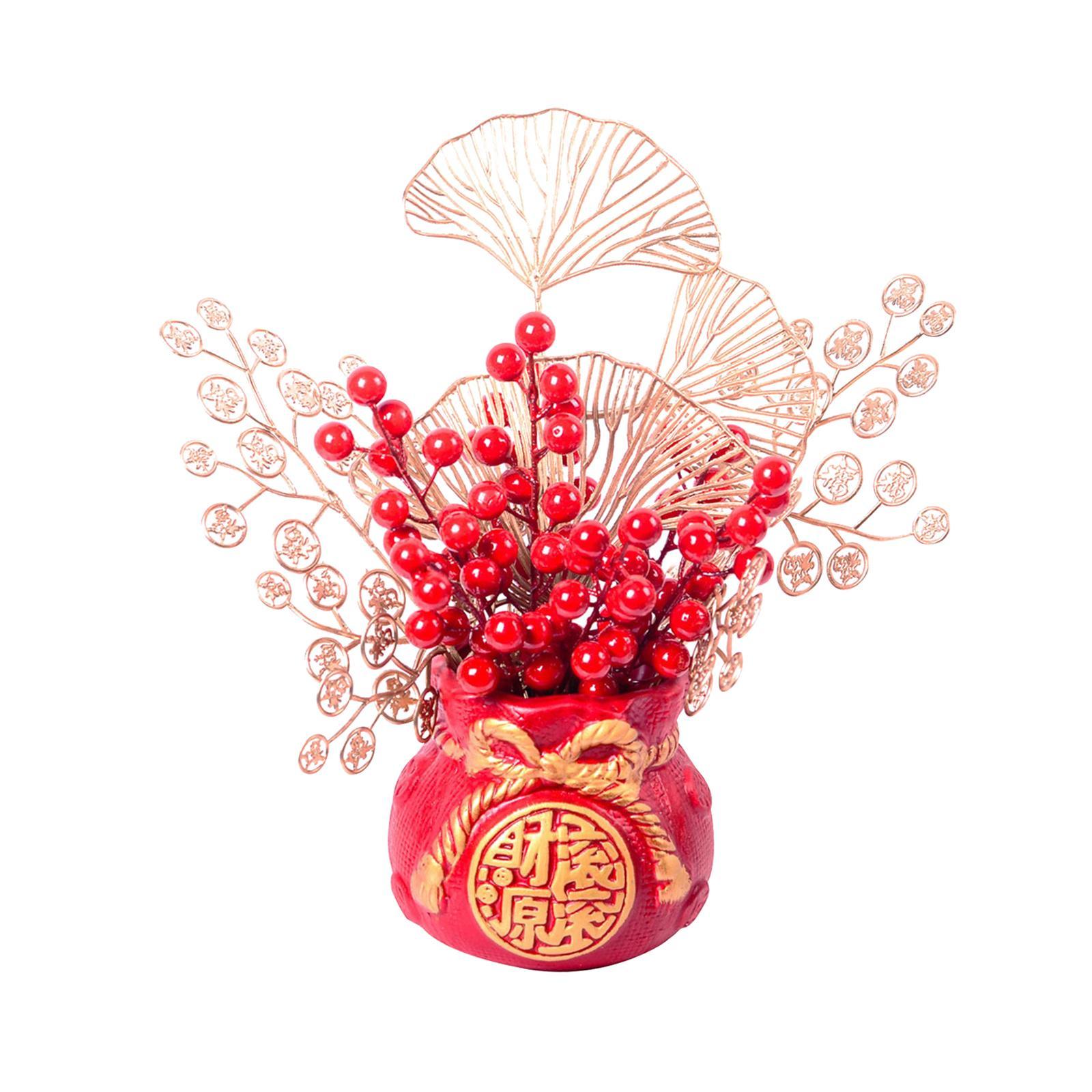 Traditional Chinese New Year Pendant Photo Prop for New Year Party Ornament