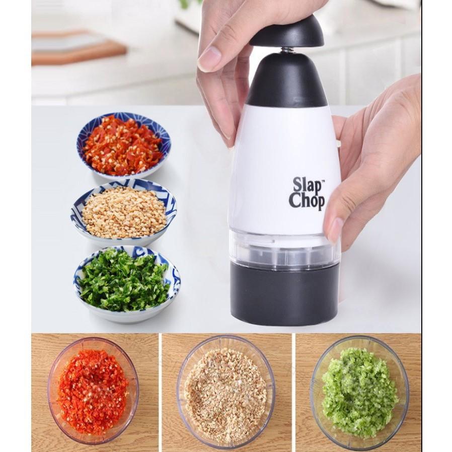 Dụng cụ dập tỏi Slap Chop - Dụng cụ dập hành tỏi slap chop - Dụng cụ thái băm hành rau củ quả