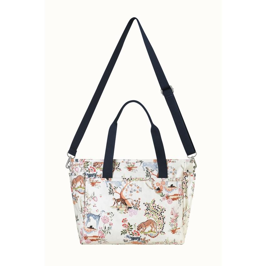 Cath Kidston - Túi du lịch/L Tripper Painted Kingdom - Painted Kingdom - Cream -1041118