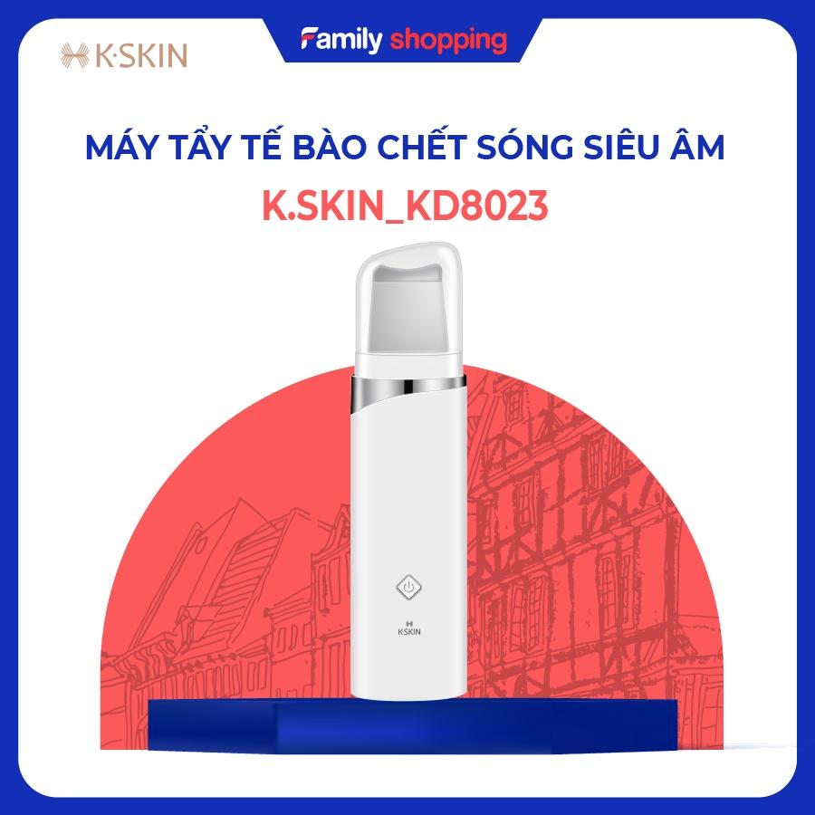 Máy hút mụn siêu mạnh, tẩy da chết KSKIN KD8023 sóng siêu âm làm sạch mụn đầu đen, thu nhỏ lỗ chân lông, nâng cơ