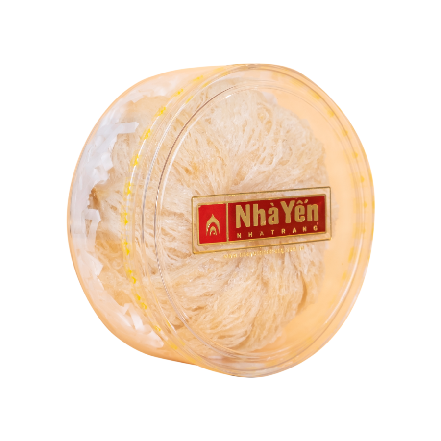 Tổ Yến Trắng Sơ Chế - Hộp 100 Gram - Loại Chất Lượng 5.0 - Tổ Yến Sơ Chế - Nhà Yến Nha Trang - Đặc Sản Nha Trang - Yến Sào Chất Lượng